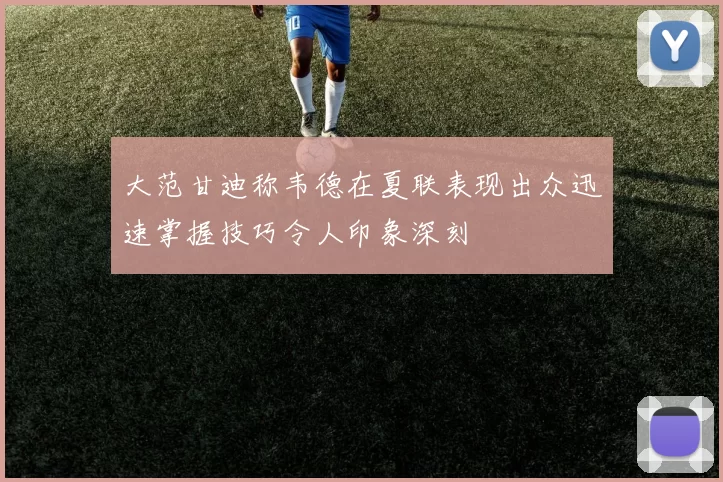 大范甘迪称韦德在夏联表现出众迅速掌握技巧令人印象深刻